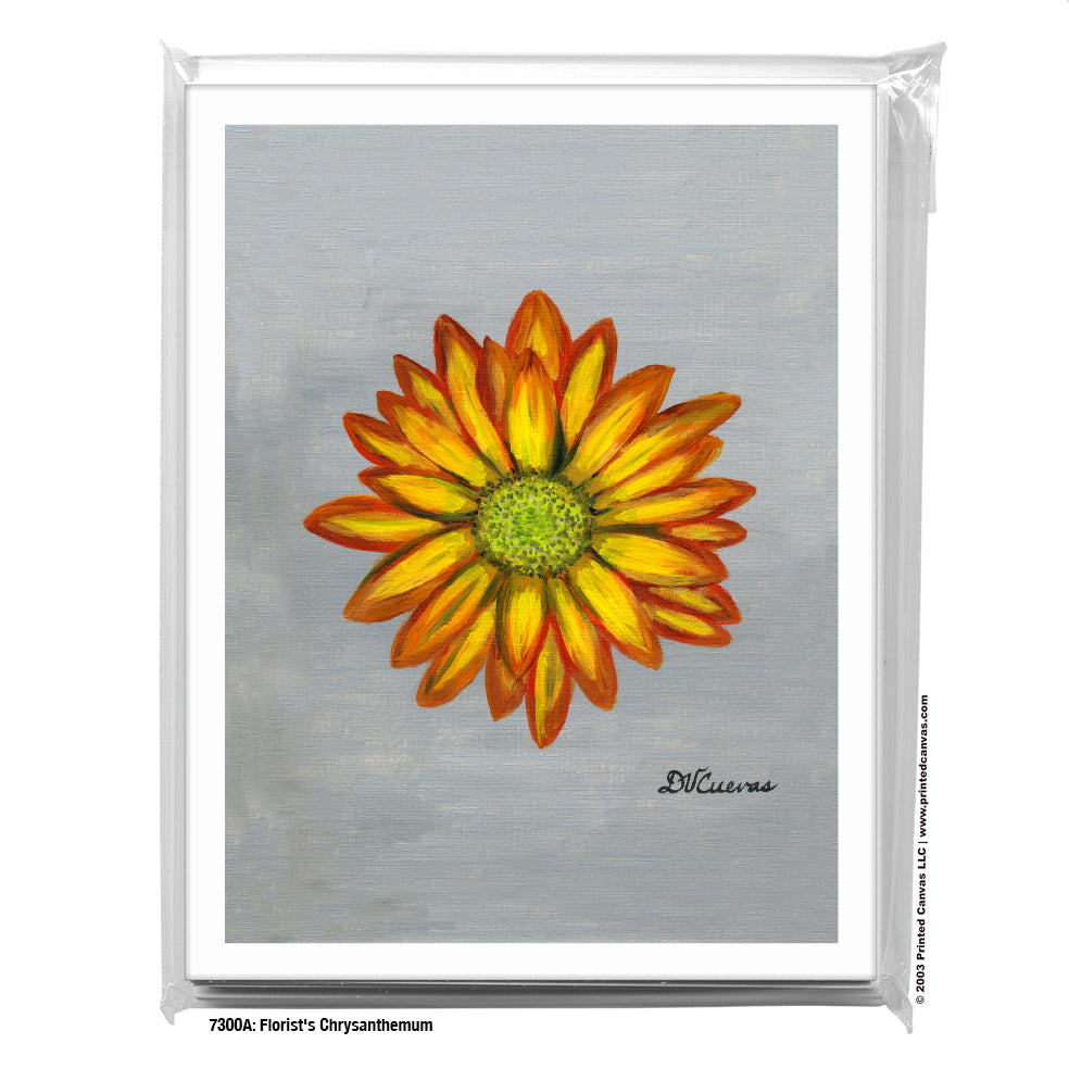 Florist's Chrysanthemum, Greeting Card (#7300A)