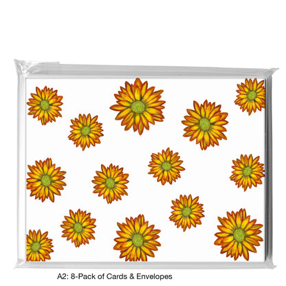 Florist's Chrysanthemum, Greeting Card (7300J)