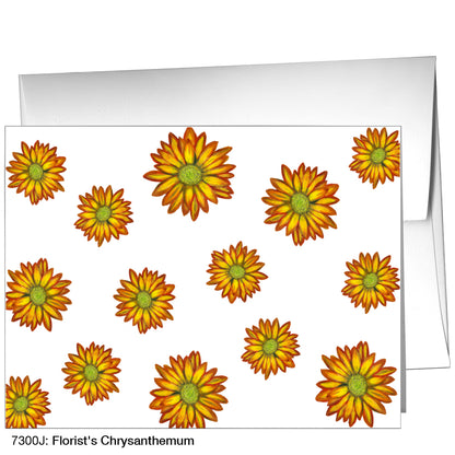 Florist's Chrysanthemum, Greeting Card (7300J)