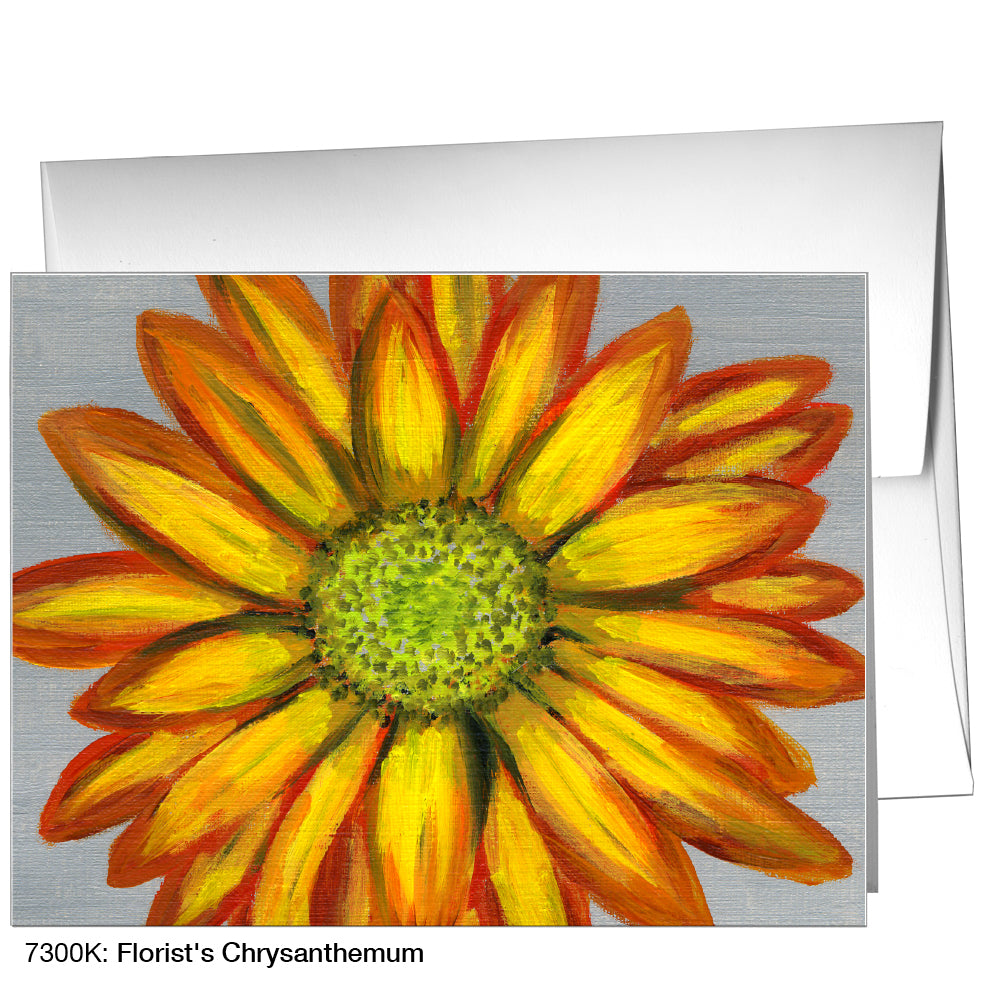 Florist's Chrysanthemum, Greeting Card (7300K)