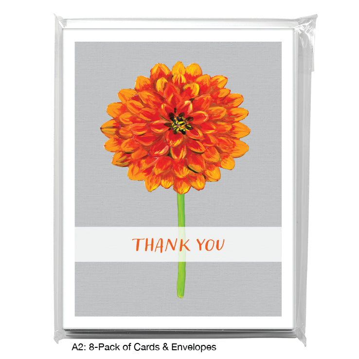 Garden Dahlia, Greeting Card (#7301C)