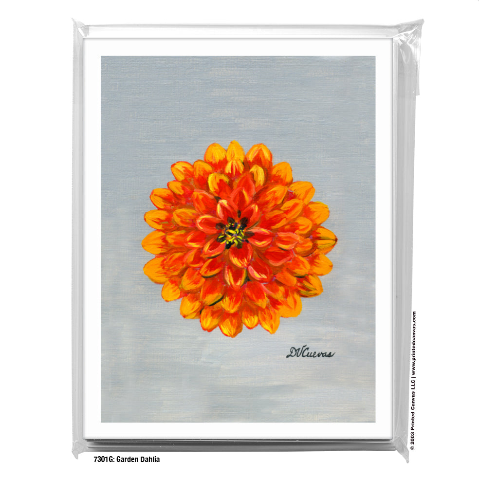 Garden Dahlia, Greeting Card (#7301G)