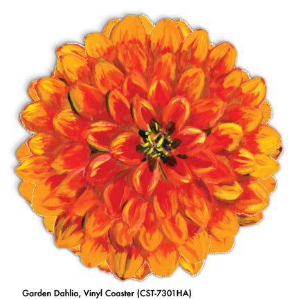 Garden Dahlia, Vinyl Coaster (CST-7301HA)