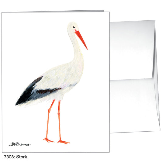 Stork, Greeting Card (7308), A2, printedcanvas.com