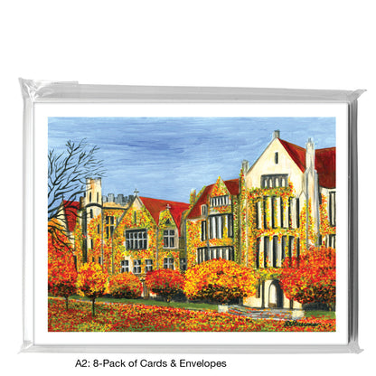 University of Chicago, Greeting Card (7310), A2 8-Pack, printedcanvas.com