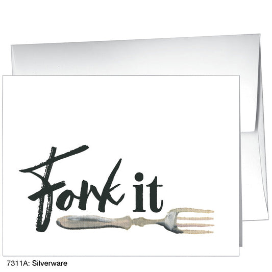 Silverware, Greeting Card (7311A), A2 Card Front, www.printedcanvas.com