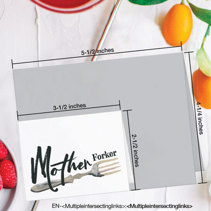 Silverware, Greeting Card (#7311B), Enclosure, www.printedcanvas.com