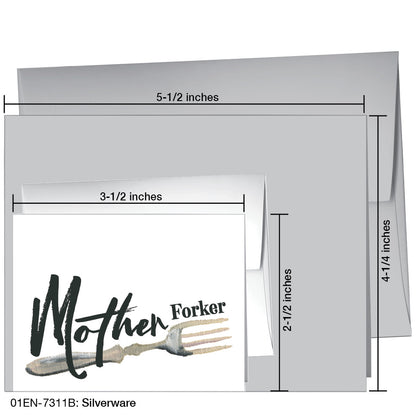Silverware, Greeting Card (#7311B)