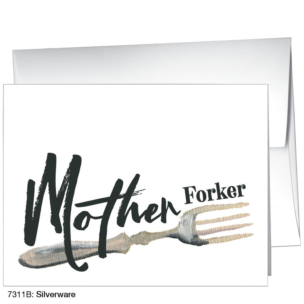 Silverware, Greeting Card (#7311B)