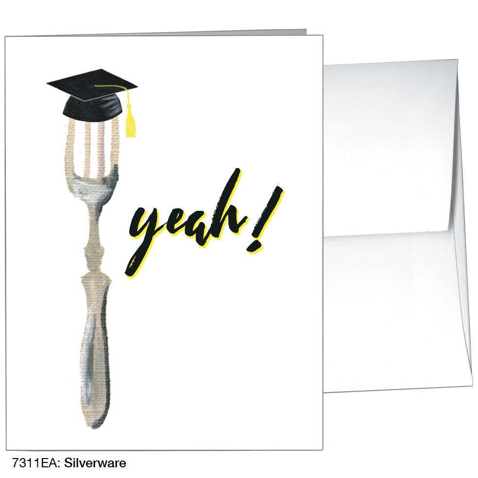 Silverware, Greeting Card (7311EA), A2, printedcanvas.com