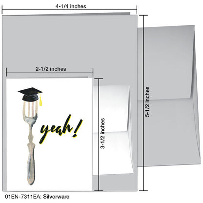 Silverware, Greeting Card (7311EA), Enclosure, printedcanvas.com