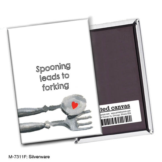 Silverware, Magnet (M-7311F), Front, www.printedcanvas.com