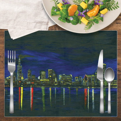 Chicago Lights, Vinyl Placemat (PMT-7315A)