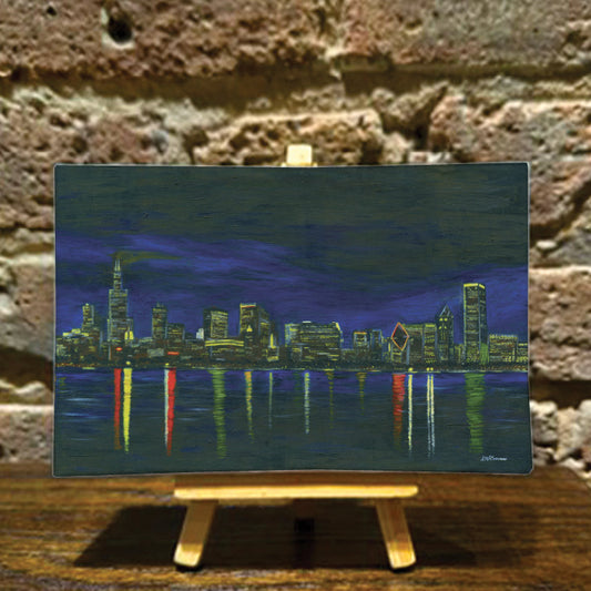 Chicago Lights, Mini Artwork (MA-7315A)