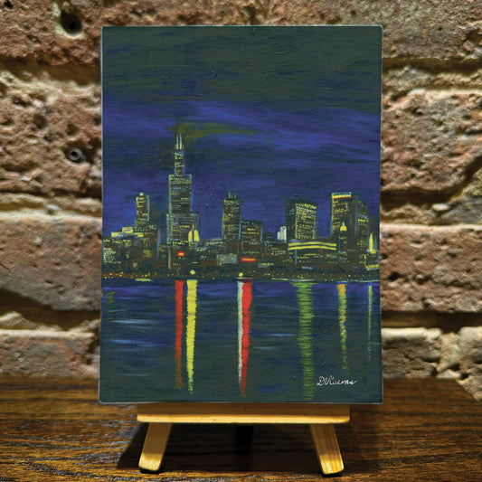 Chicago Lights, Mini Artwork (MA-7315E)