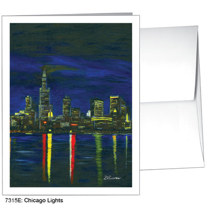 Chicago Lights, Greeting Card (7315E)