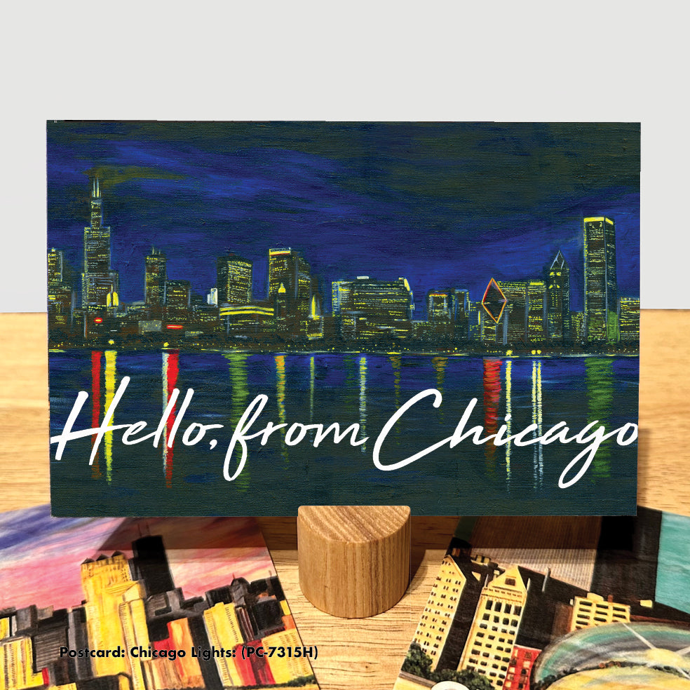 Chicago Lights, Postcard (PC-7315H)