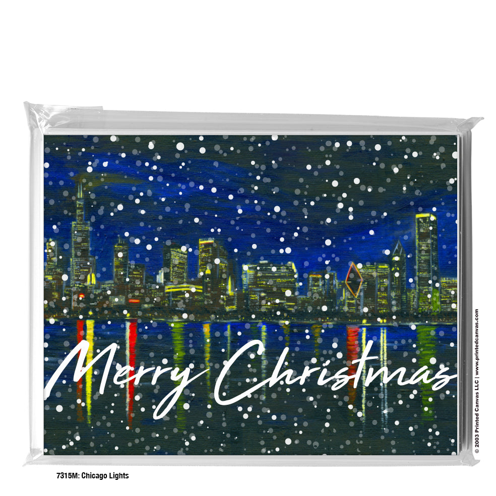 Chicago Lights, Greeting Card (#7315M)