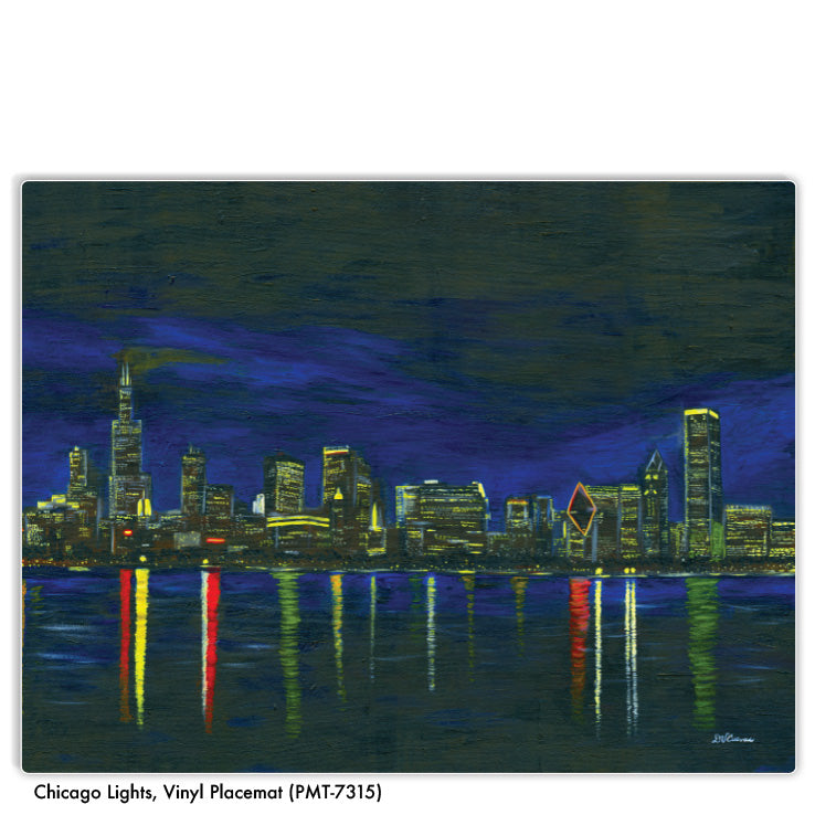 Chicago Lights, Vinyl Placemat (PMT-7315A)
