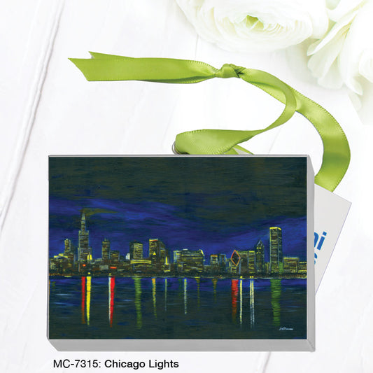 Chicago Lights, Mini Canvas (MC-7315), Front, printedcanvas.com