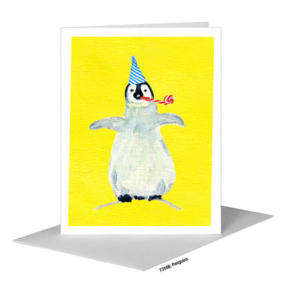 Penguins, Greeting Card (#7316B)