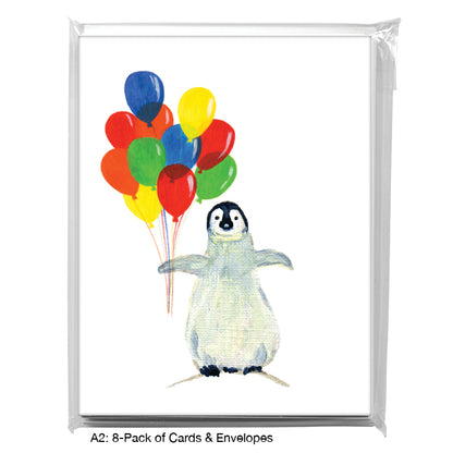 Penguins, Greeting Card (#7316Y)