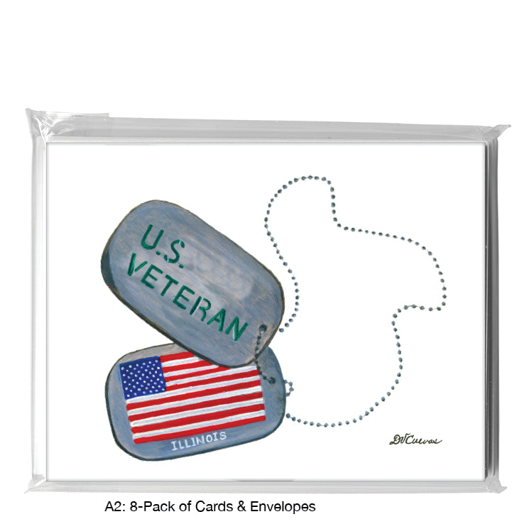 U.S. Veteran, Greeting Card (#7317A)