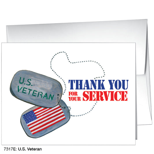 U.S. Veteran, Greeting Card (#7317E)