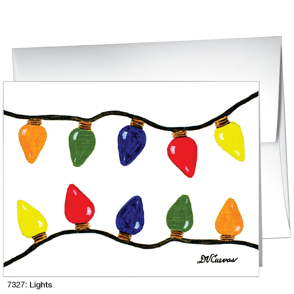 Lights, Greeting Card (7327), A2, printedcanvas.com