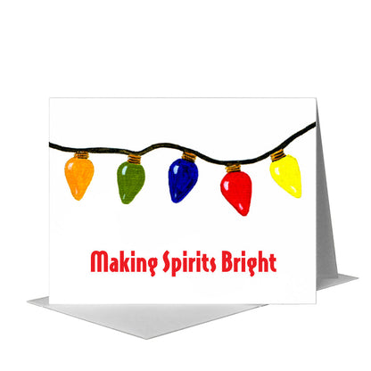 Lights, Greeting Card (#7327A) A2 Card Front, www.printedcanvas.com