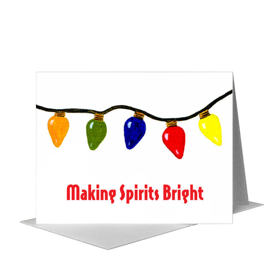 Lights, Greeting Card (#7327A) A2 Card Front, www.printedcanvas.com