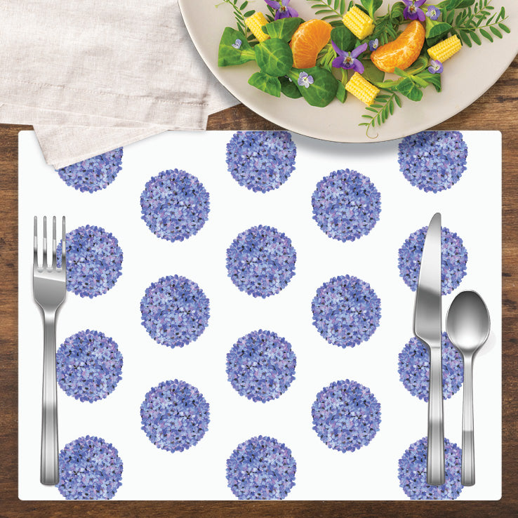 Hydrangea Ball, Vinyl Placemat (PMT-7329H)