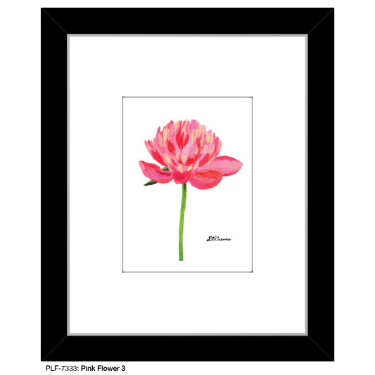Pink Flower 3, Print (#7333)