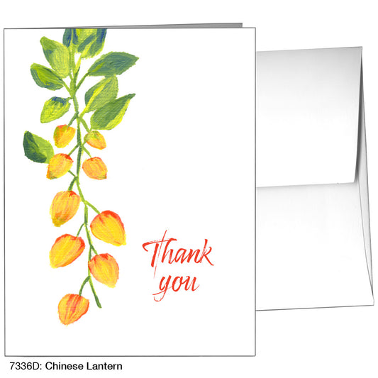 Chinese Lantern, Greeting Card (7336D)