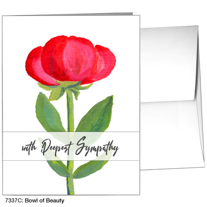 Bowl Of Beauty, Greeting Card (7337C)