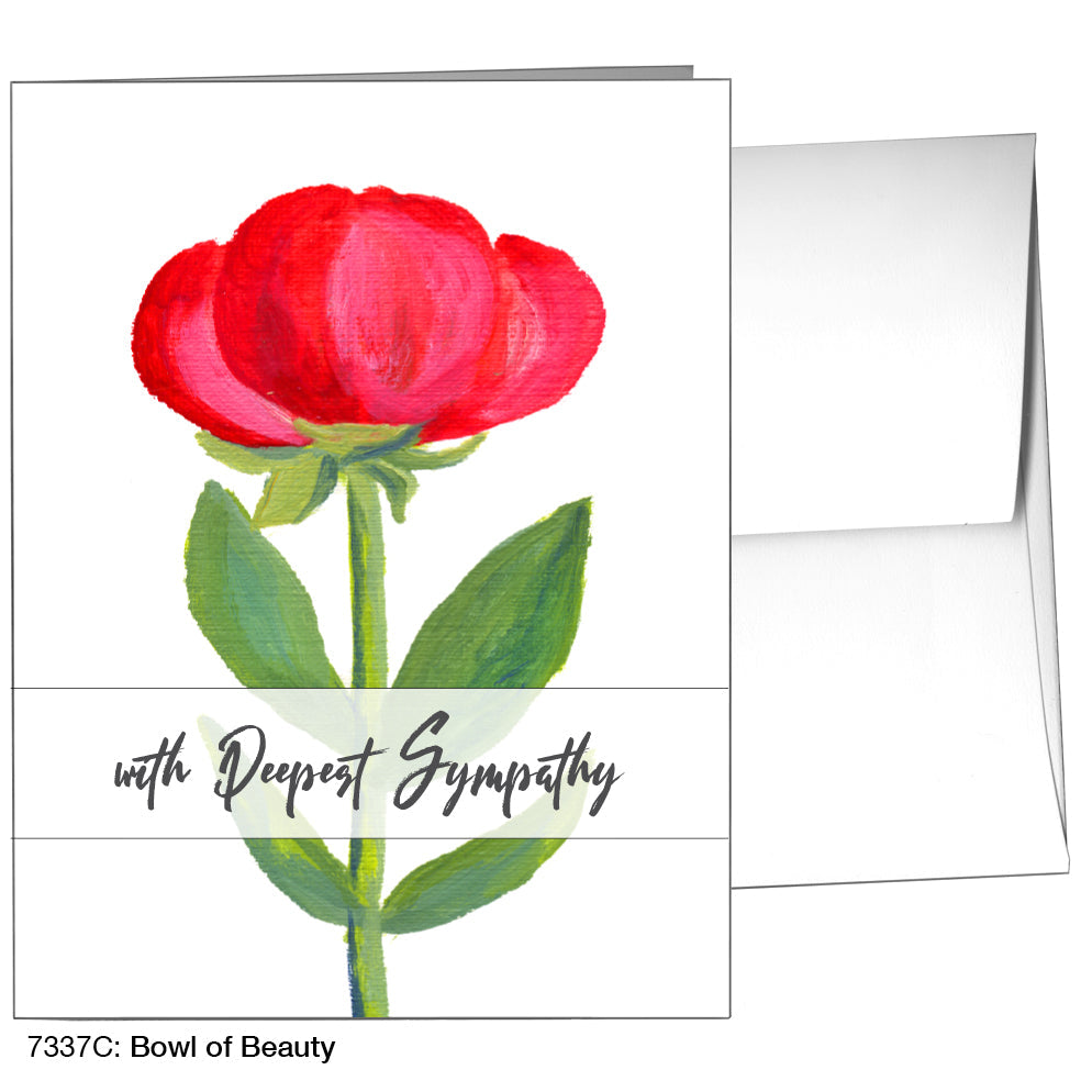 Bowl of Beauty, Greeting Card (7337C), A2, printedcanvas.com