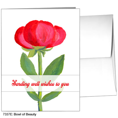 Bowl Of Beauty, Greeting Card (7337E)
