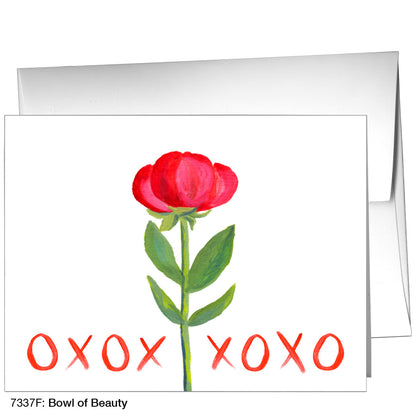 Bowl Of Beauty, Greeting Card (7337F)