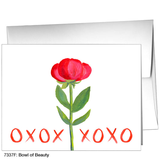 Bowl of Beauty, Greeting Card (7337F), A2, printedcanvas.com