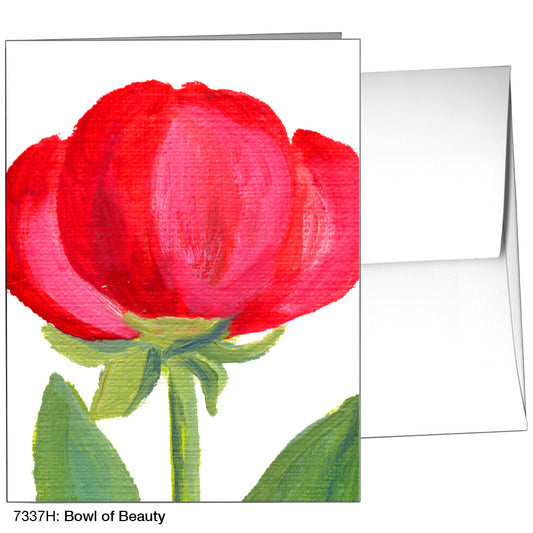 Bowl Of Beauty, Greeting Card (7337H)
