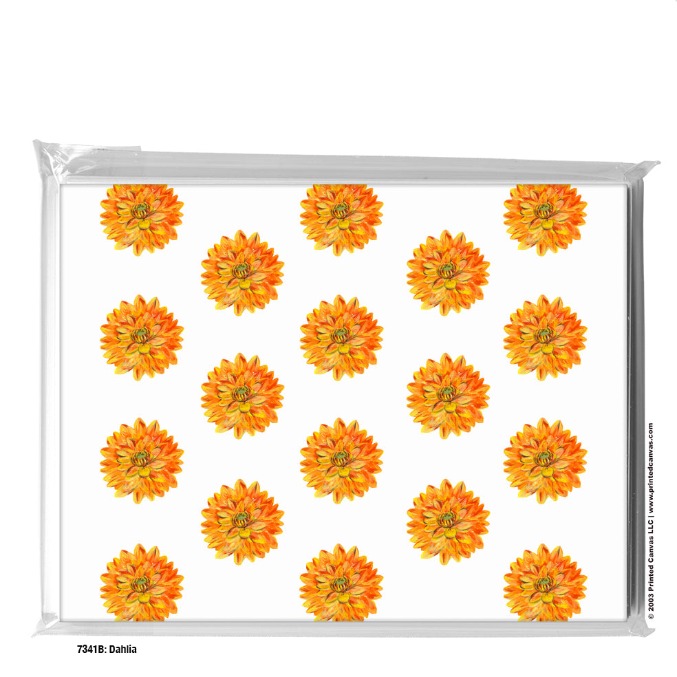 Dahlia, Greeting Card (#7341B)