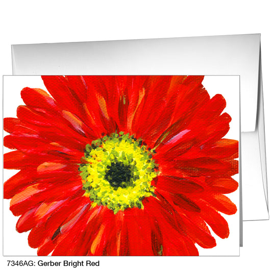 Gerber Bright Red, Greeting Card (7346AG)