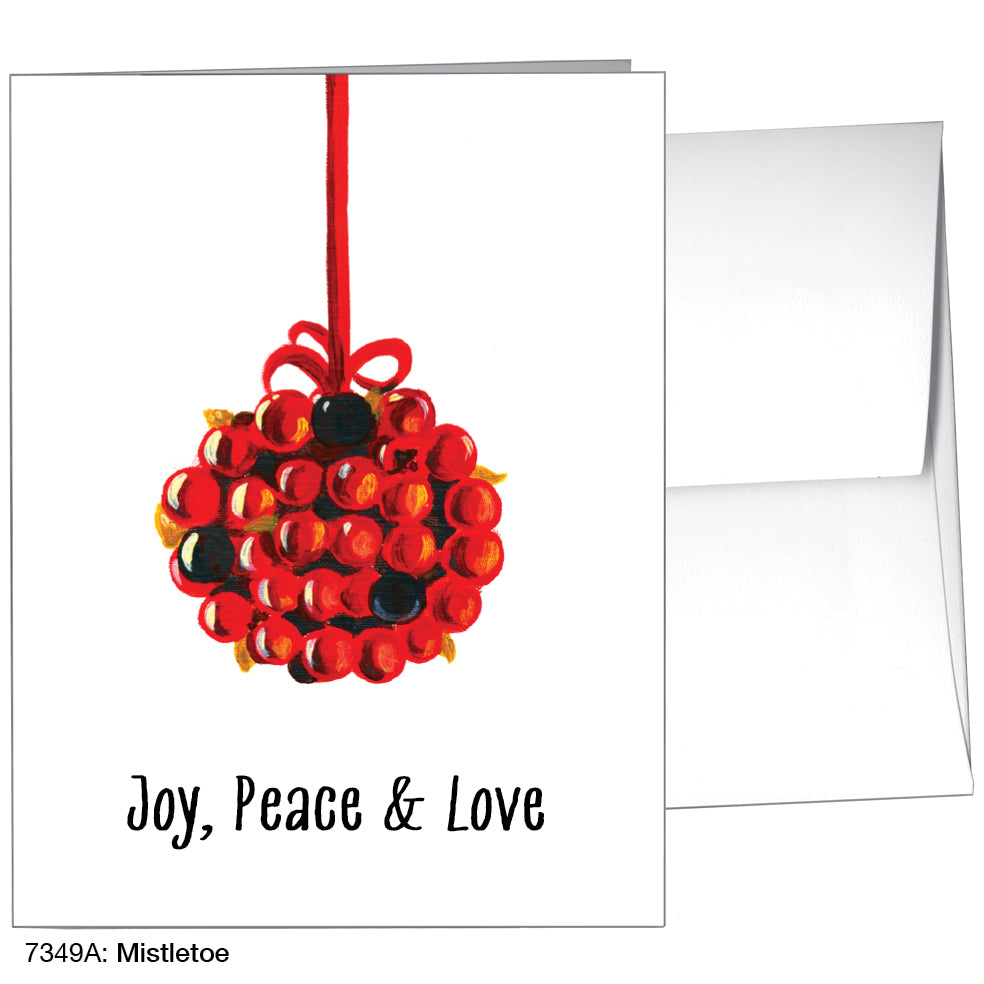 Mistletoe, Greeting Card (7349A), A2, printedcanvas.com