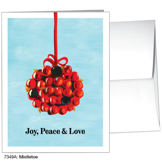 Mistletoe, Greeting Card (7349A), A2 Card, www.printedcanvas.com