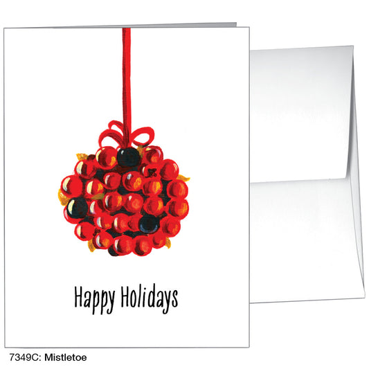 Mistletoe, Greeting Card (7349C), A2 Card, printedcanvas.com