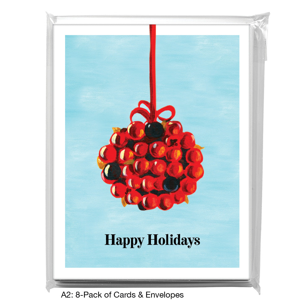 Mistletoe, Greeting Card (#7349C), 8-Pack, www.printedcanvas.com