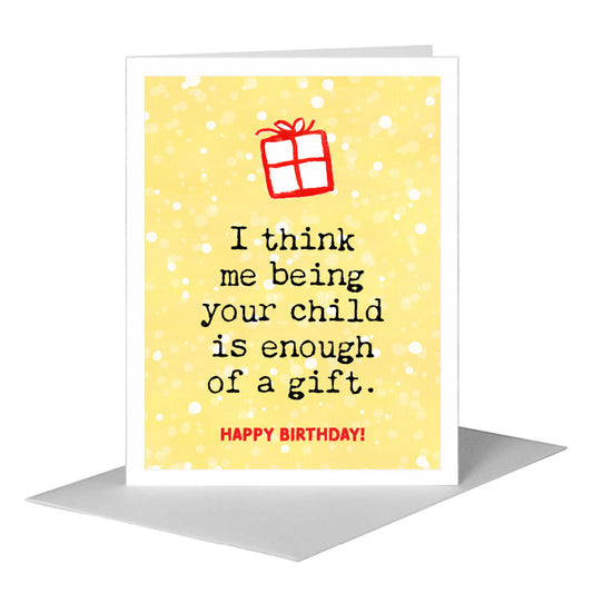 Red & Green Gifts, Greeting Card (#7354F) A2 Card Front, www.printedcanvas.com