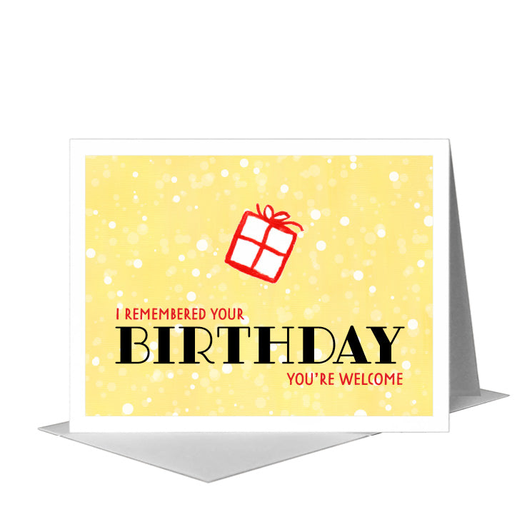 Red & Green Gifts, Greeting Card (#7354N), A2 Card Front, www.printedcanvas.com