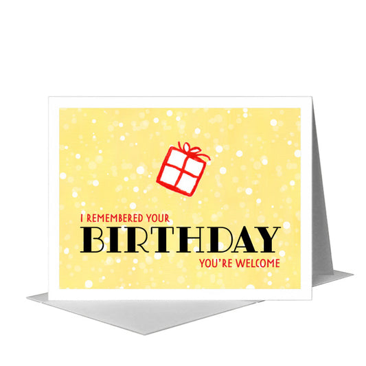 Red & Green Gifts, Greeting Card (#7354N) A2 Card Front, www.printedcanvas.com