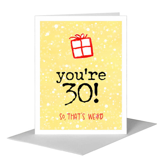 Red & Green Gifts, Greeting Card (#7354R) A2 Card Front, www.printedcanvas.com
